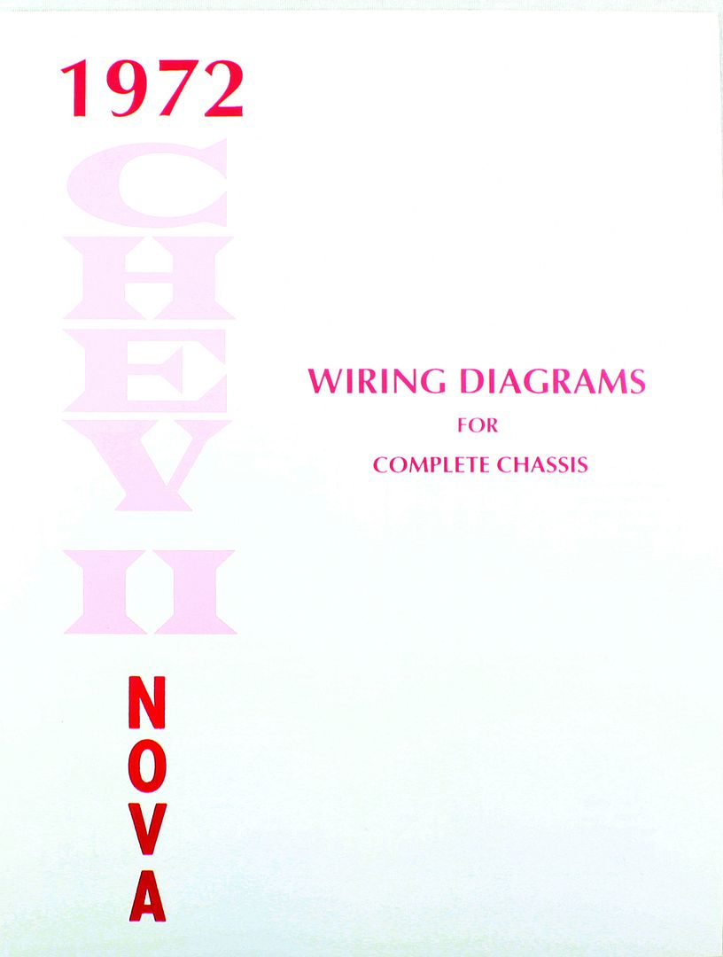 72 1972 Chevy Nova Electrical Wiring Diagram Manual | eBay wiring diagram 1963 chevy nova 